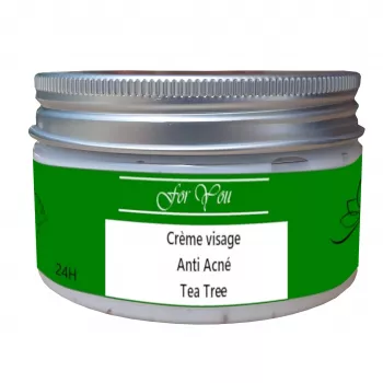 Crème anti acné cannelle et tea tree 100g