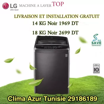 Machine a laver LG inverter Top