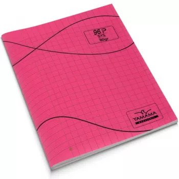 Cahier BMV 17x22 cm Rose, 96 pages - Yamama - Cahier 17/22 |