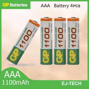 4 Piles Rechargeable AA – NI-MH GP 2700 MAh