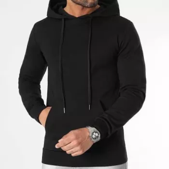 sweat a capuche noir