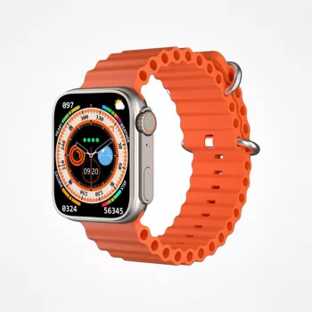 Montre connectte Iconix Orange/noir New Serie 49mm – SW1006