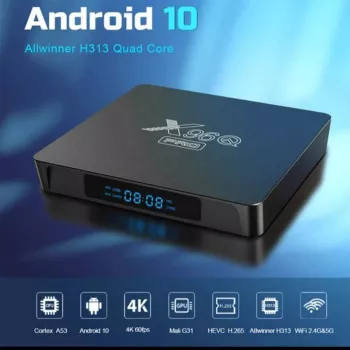 Box Android X96PRO avec 12 mois abonnement