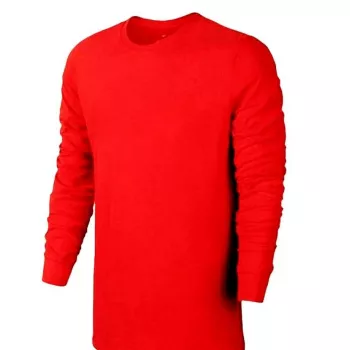 sweat shirt homme coton rouge